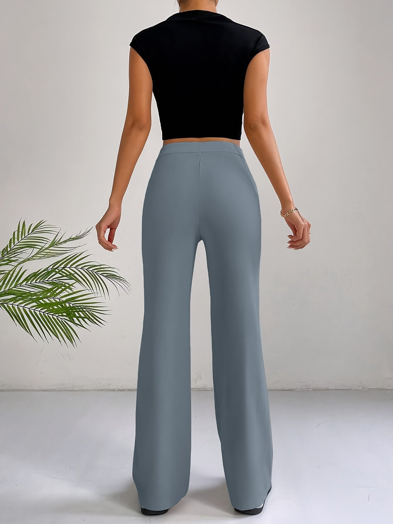 Marceau Toronto | Pantalon élégant à taille haute et pinces