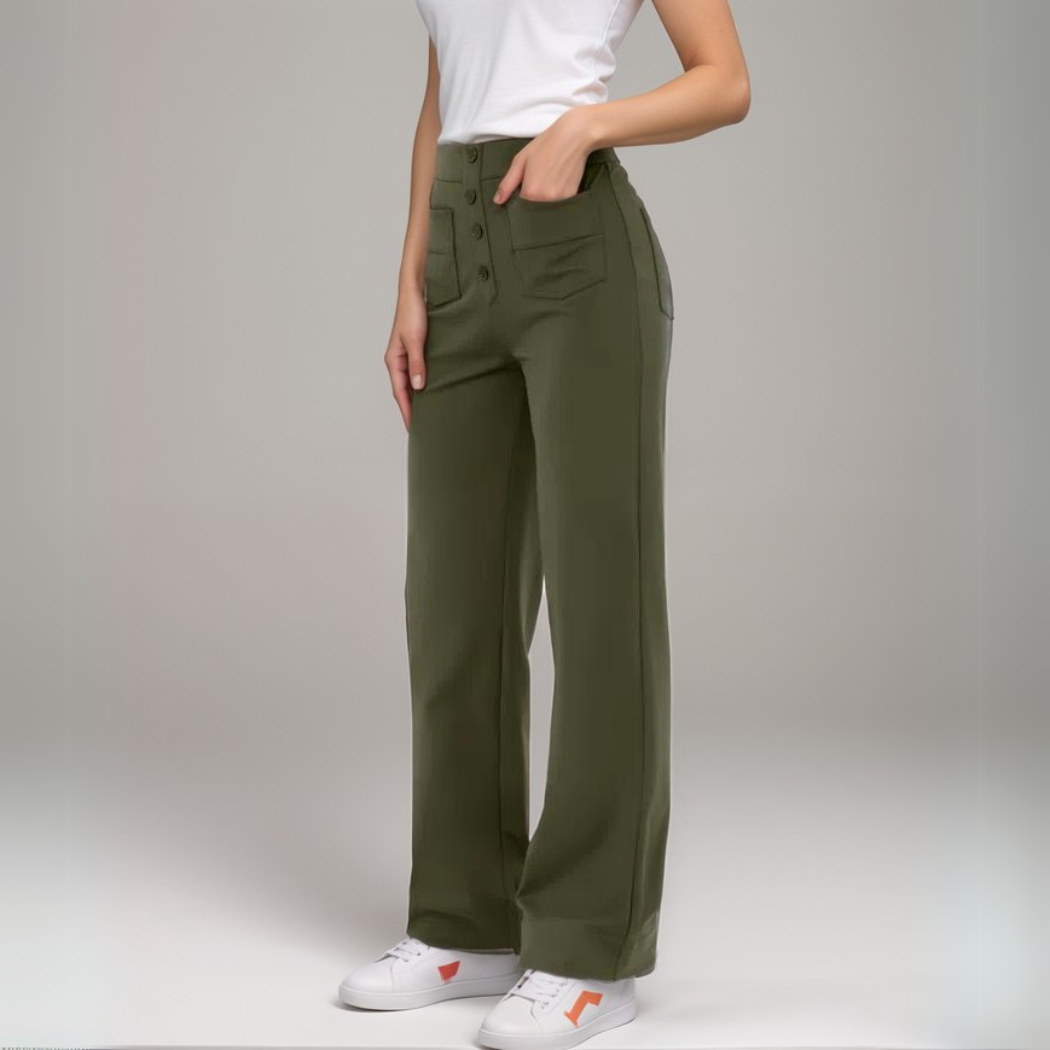 Marceau Toronto | Pantalon élastique taille haute