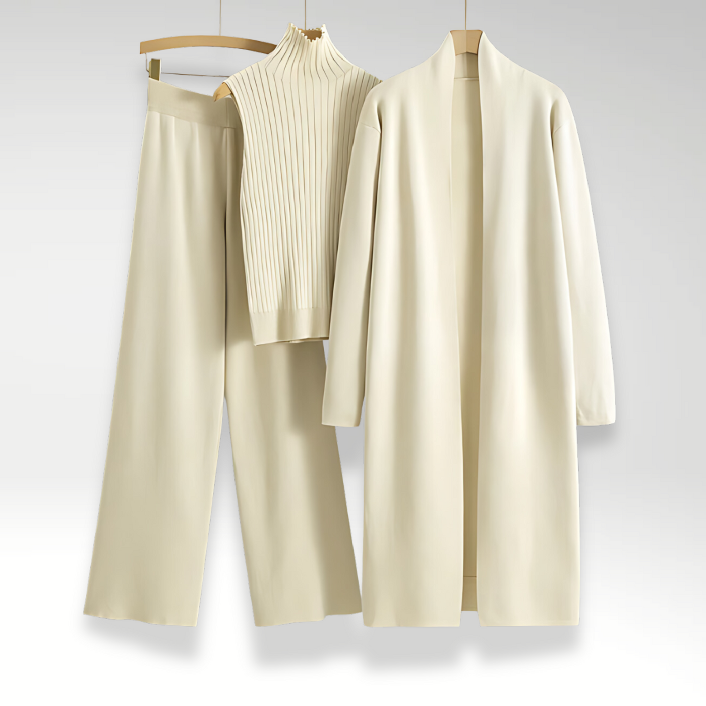 Marceau Toronto | Ensemble trois pièces en maille Luxe