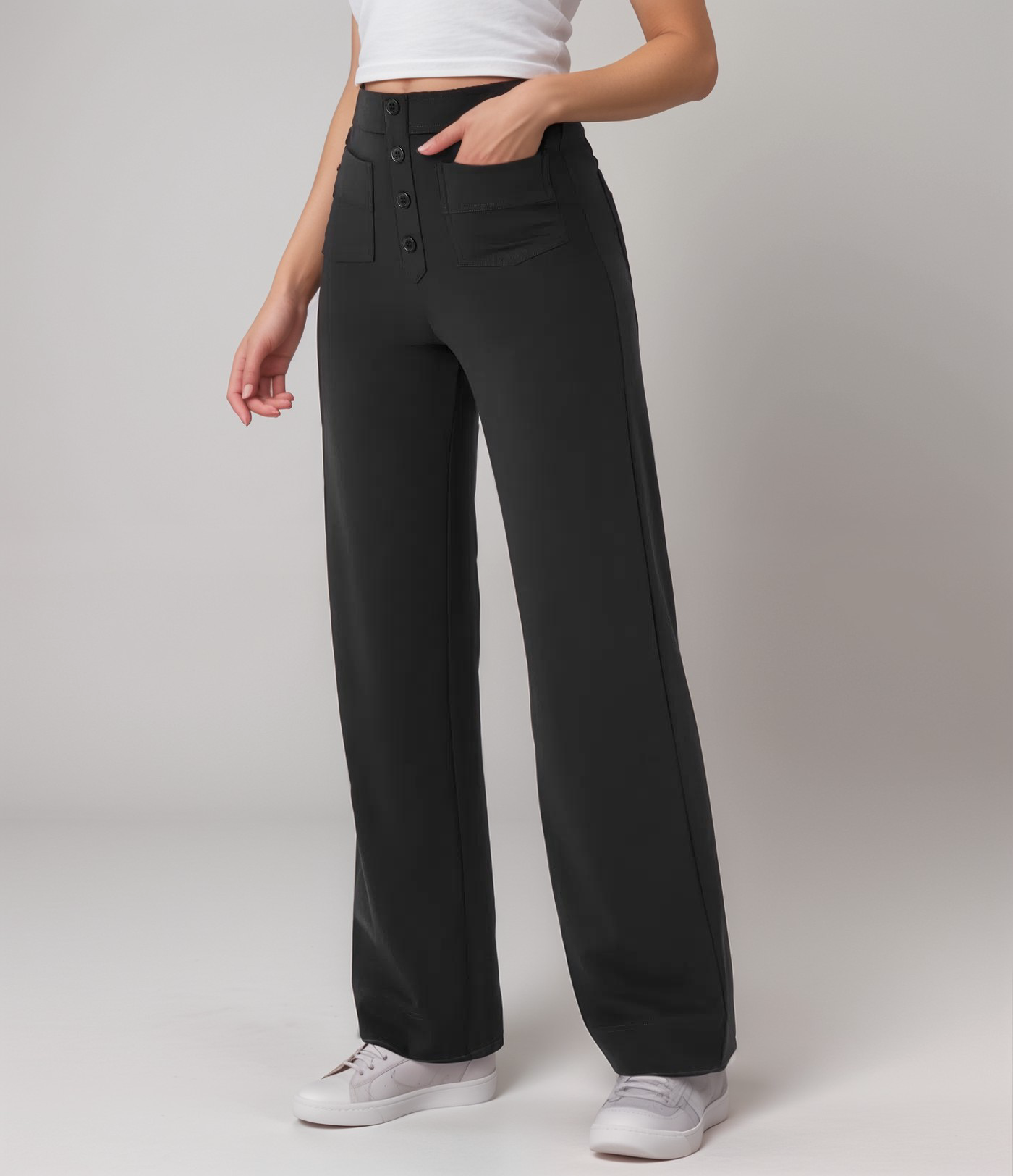 Marceau Toronto | Pantalon élastique taille haute