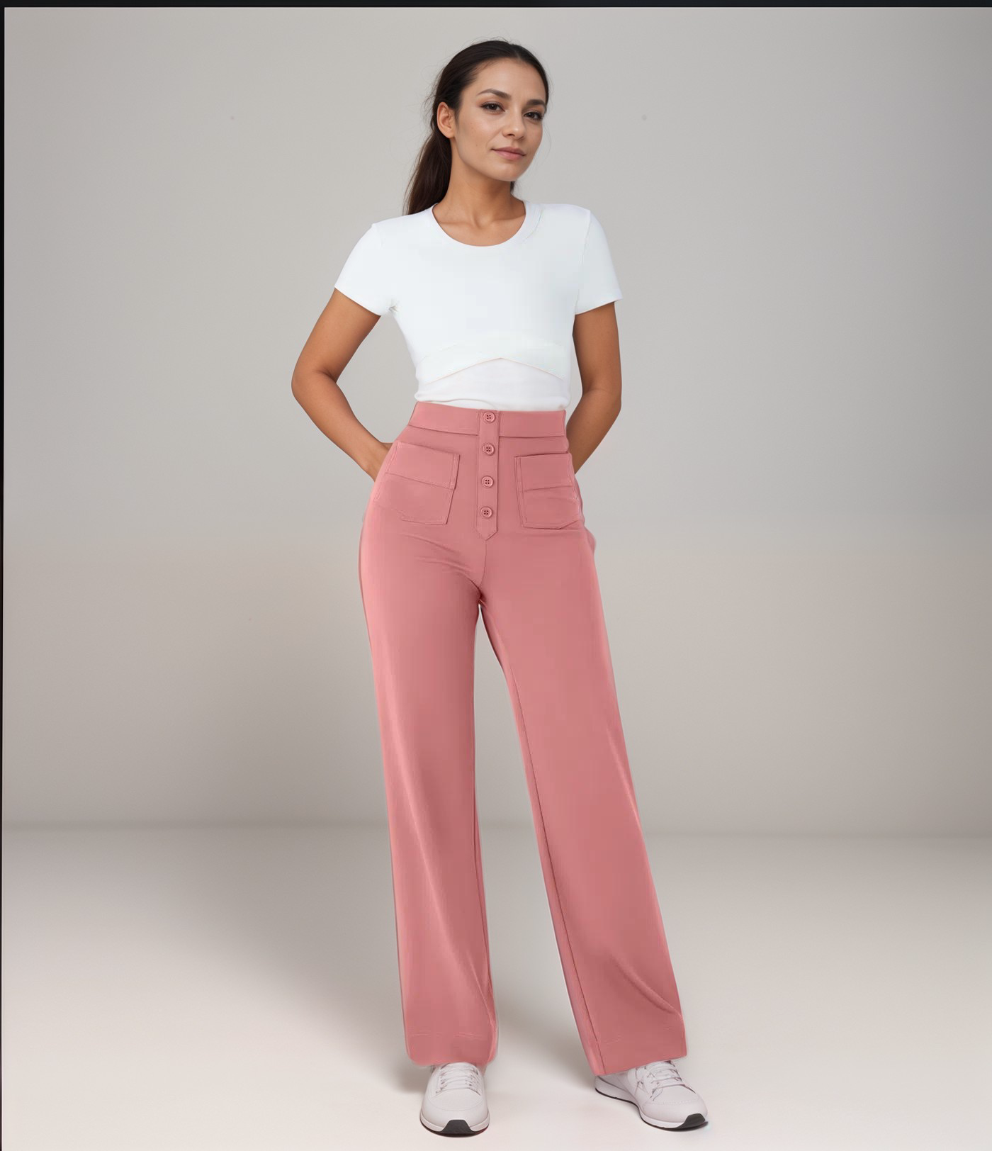 Marceau Toronto | Pantalon élastique taille haute
