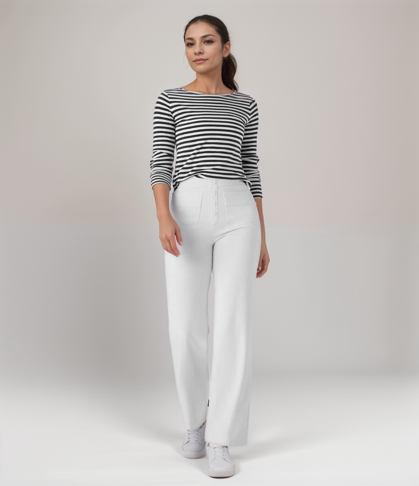 Marceau Toronto | Pantalon élastique taille haute