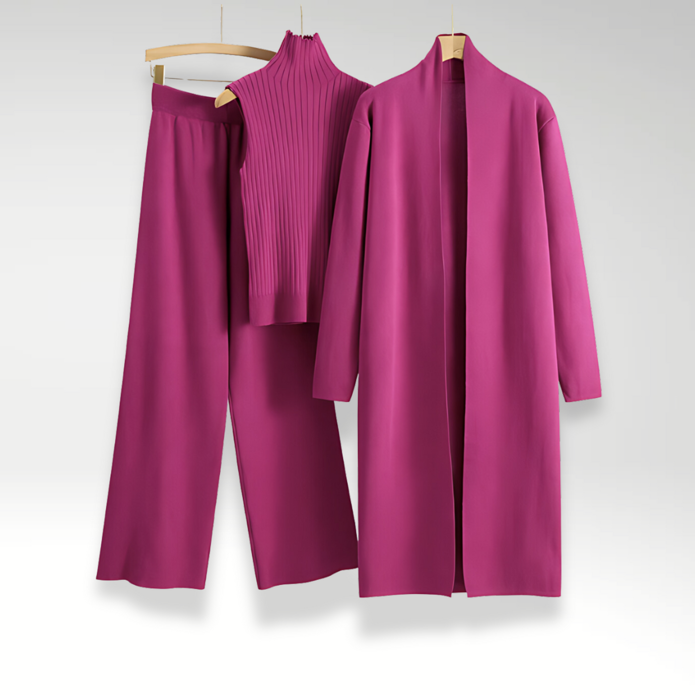 Marceau Toronto | Ensemble trois pièces en maille Luxe