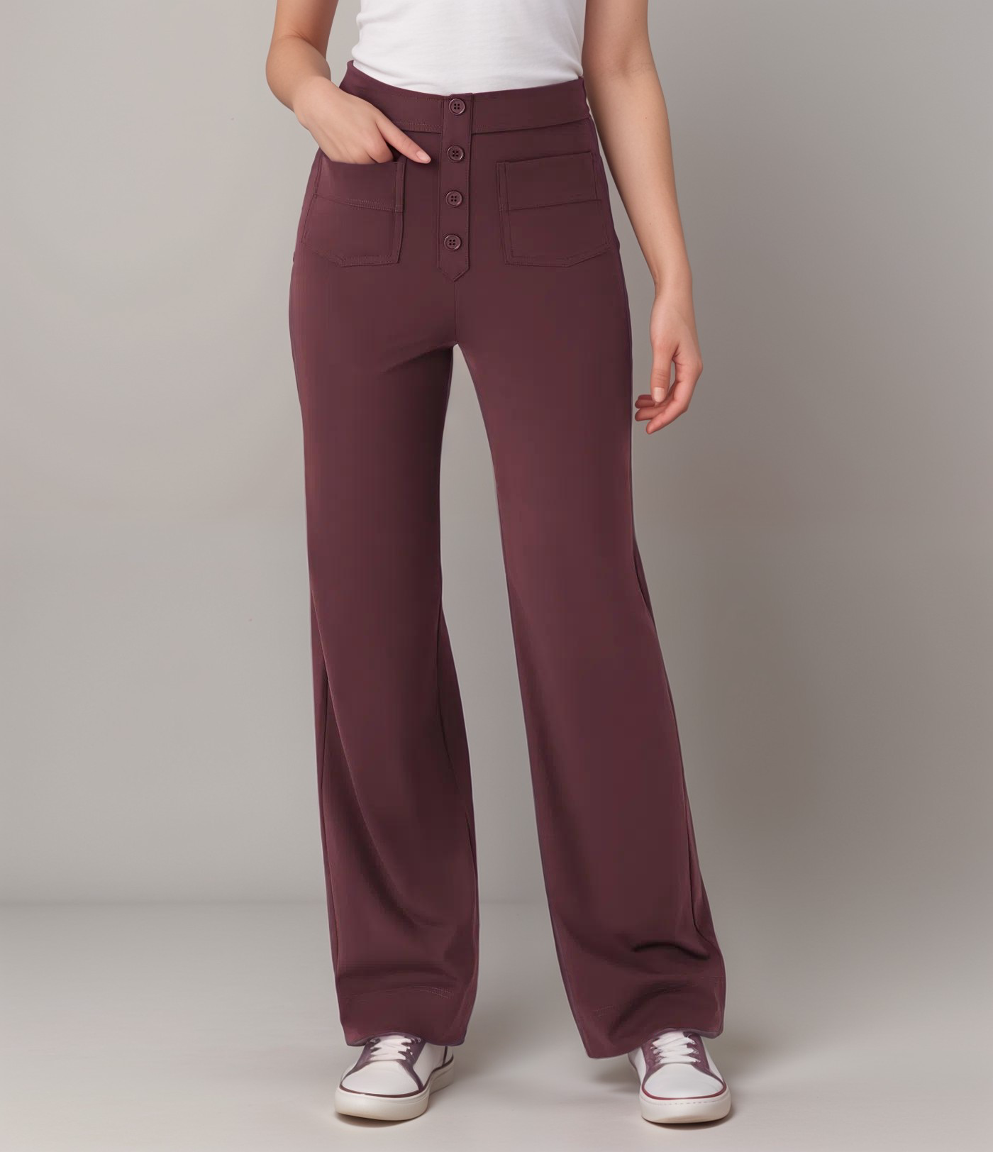 Marceau Toronto | Pantalon élastique taille haute