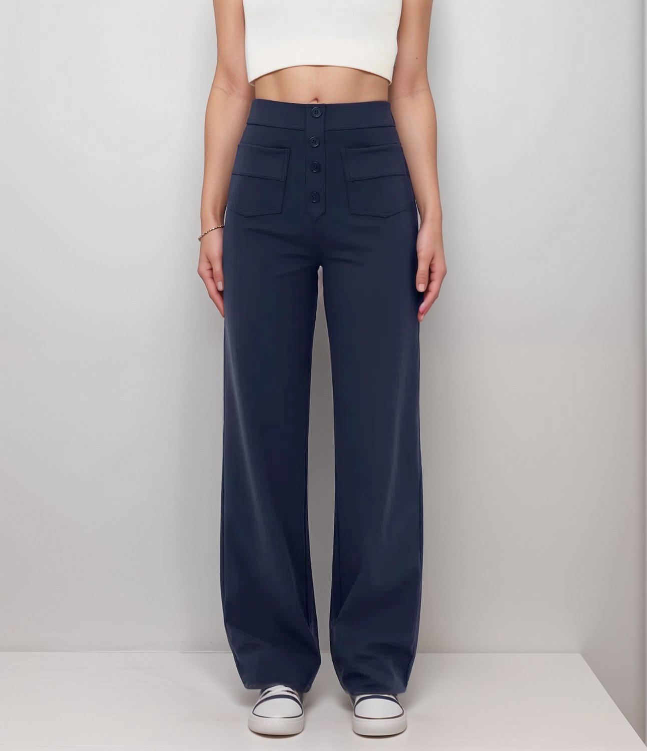 Marceau Toronto | Pantalon élastique taille haute