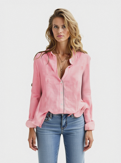 Marceau Toronto | Cloé blouse légère en lin pour un style naturel et raffiné