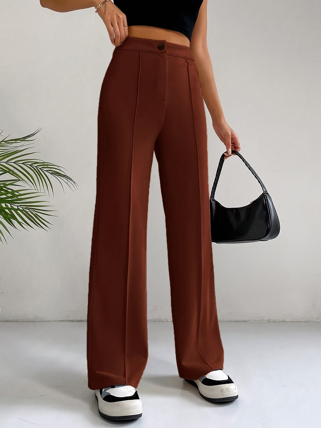 Marceau Toronto | Pantalon élégant à taille haute et pinces