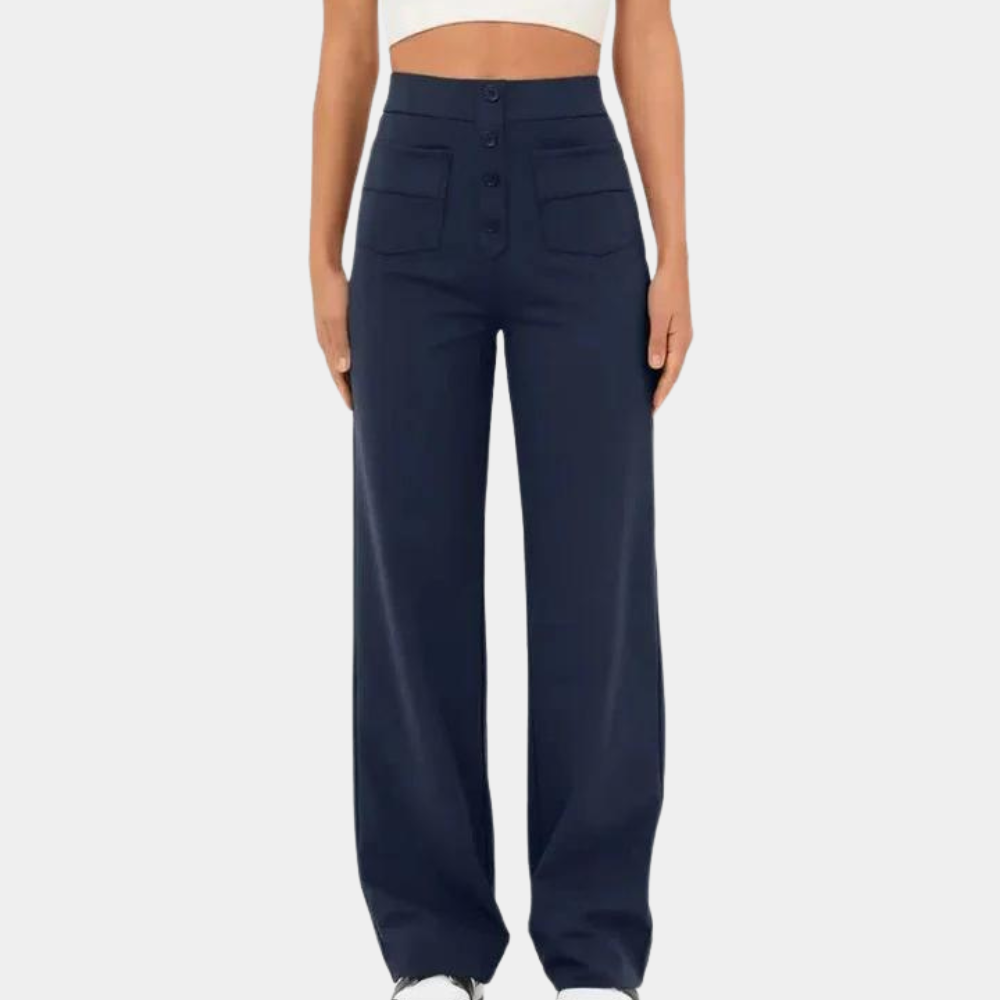 Marceau Toronto | Pantalon décontracté à taille haute pour femme
