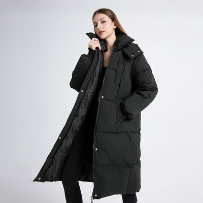 Marceau Toronto | GIGATY – Manteau long matelassé classique à capuche