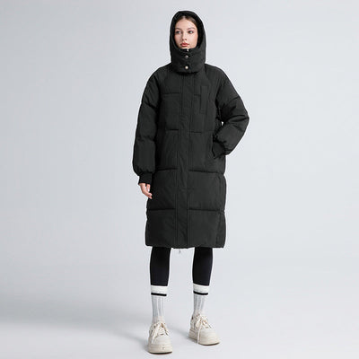 Marceau Toronto | GIGATY – Manteau long matelassé classique à capuche
