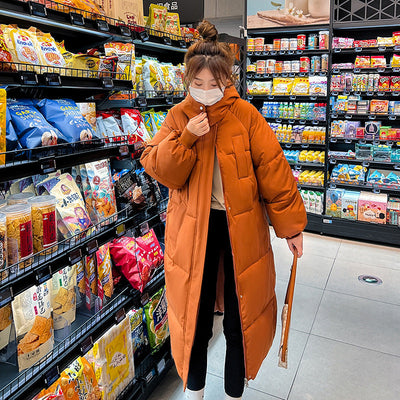 Marceau Toronto | GIGATY – Manteau long matelassé classique à capuche