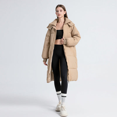 Marceau Toronto | GIGATY – Manteau long matelassé classique à capuche