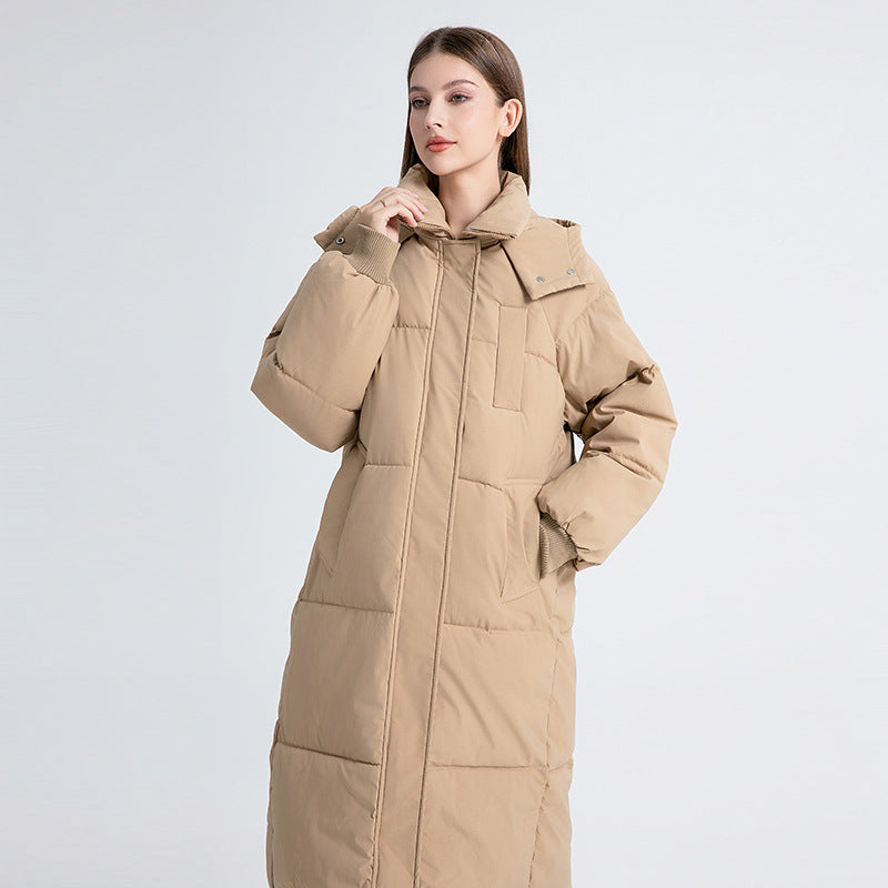 Marceau Toronto | GIGATY – Manteau long matelassé classique à capuche