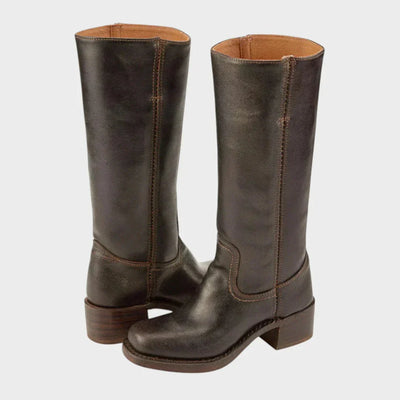 Marceau Toronto | Fleur – Bottes rétro en cuir