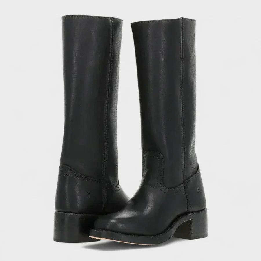 Marceau Toronto | Fleur – Bottes rétro en cuir