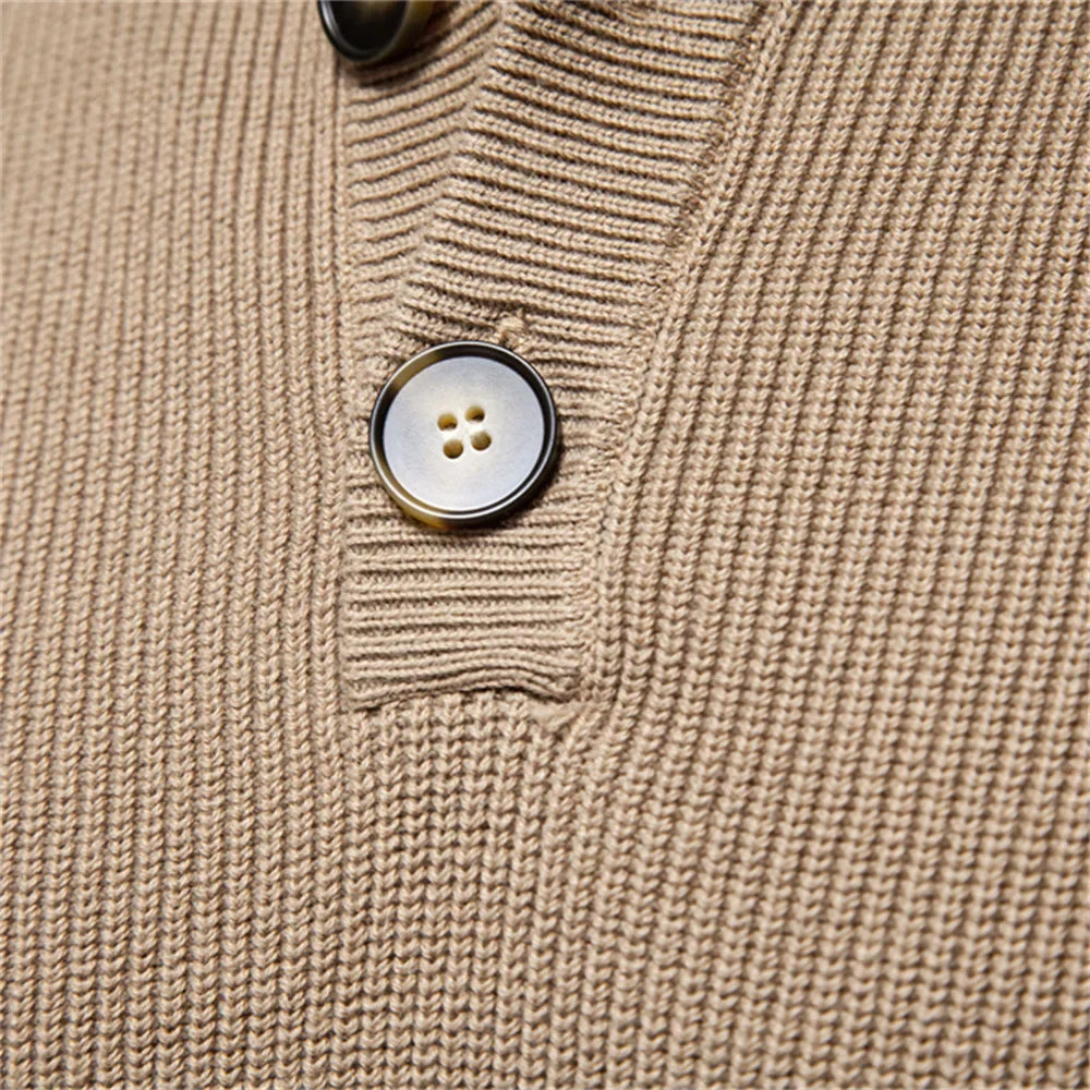 Marceau Toronto | Pull homme avec design à boutons