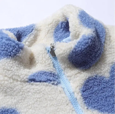 Marceau Toronto | Katharina - Veste réversible à motifs cœur