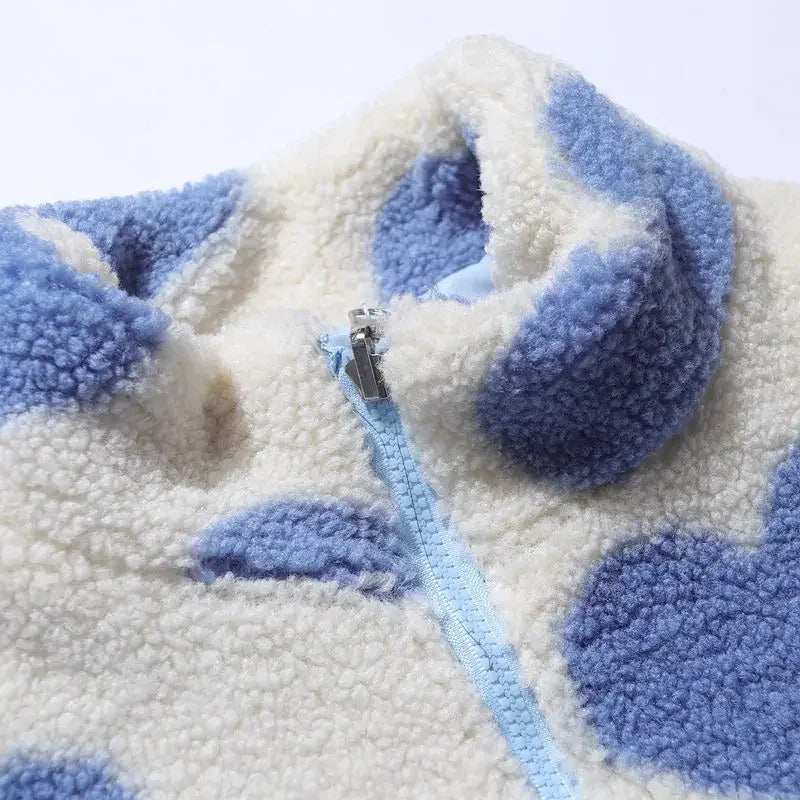 Marceau Toronto | Katharina - Veste réversible à motifs cœur