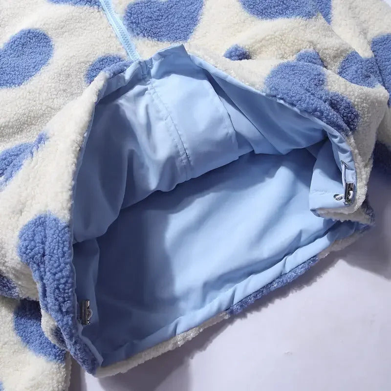 Marceau Toronto | Katharina - Veste réversible à motifs cœur