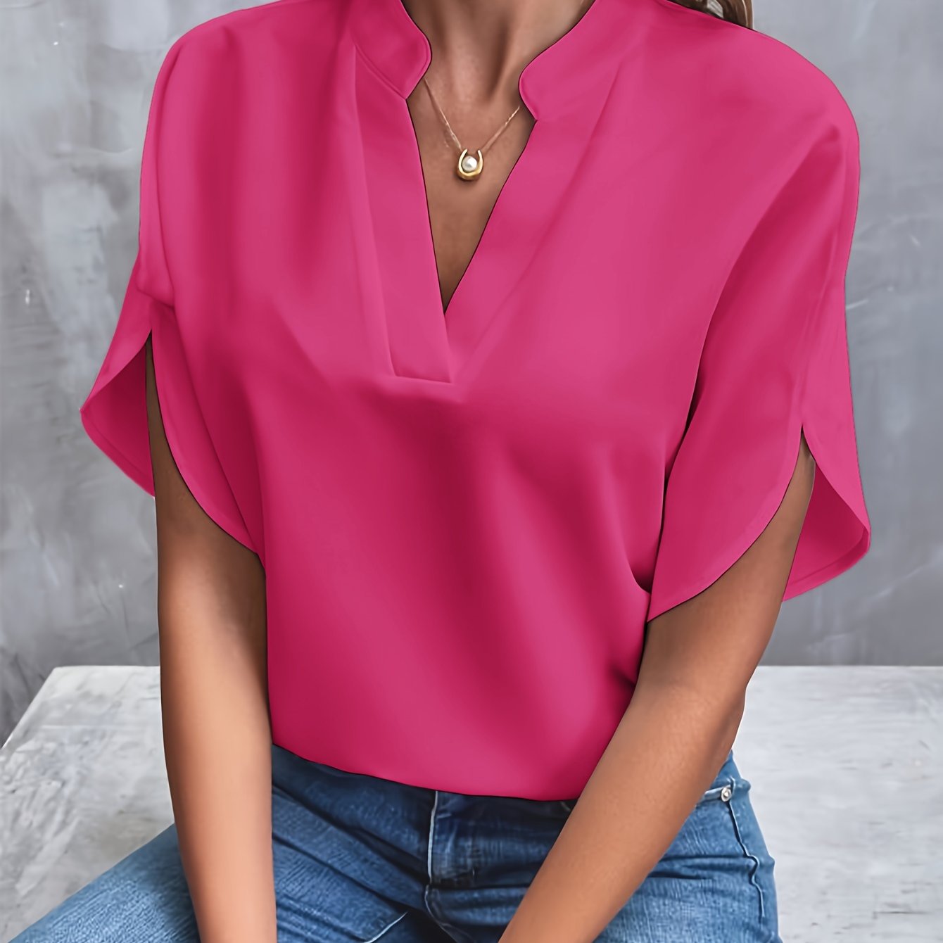 Marceau Toronto | Vivian blouse élégante pour femme à la coupe flatteuse