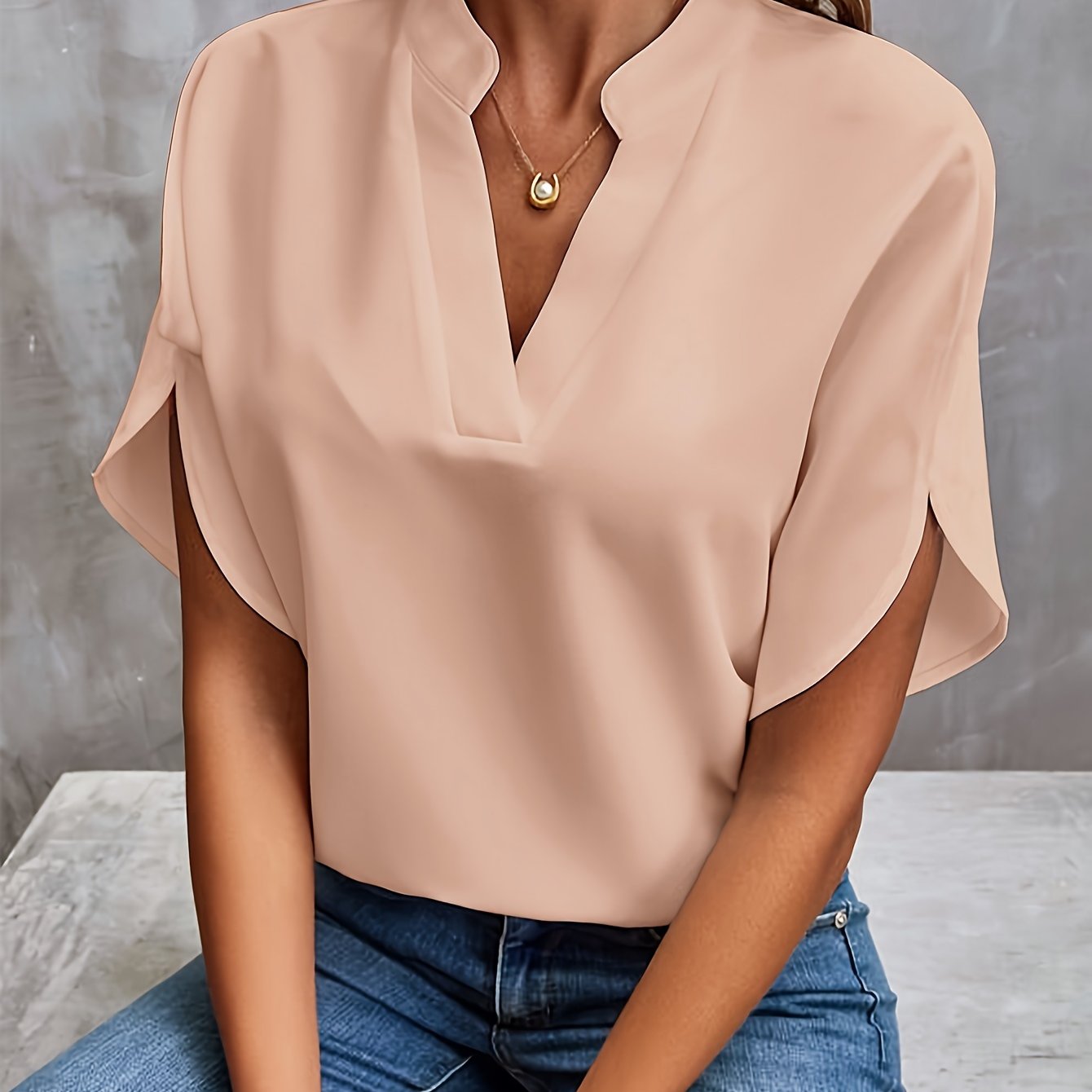 Marceau Toronto | Vivian blouse élégante pour femme à la coupe flatteuse