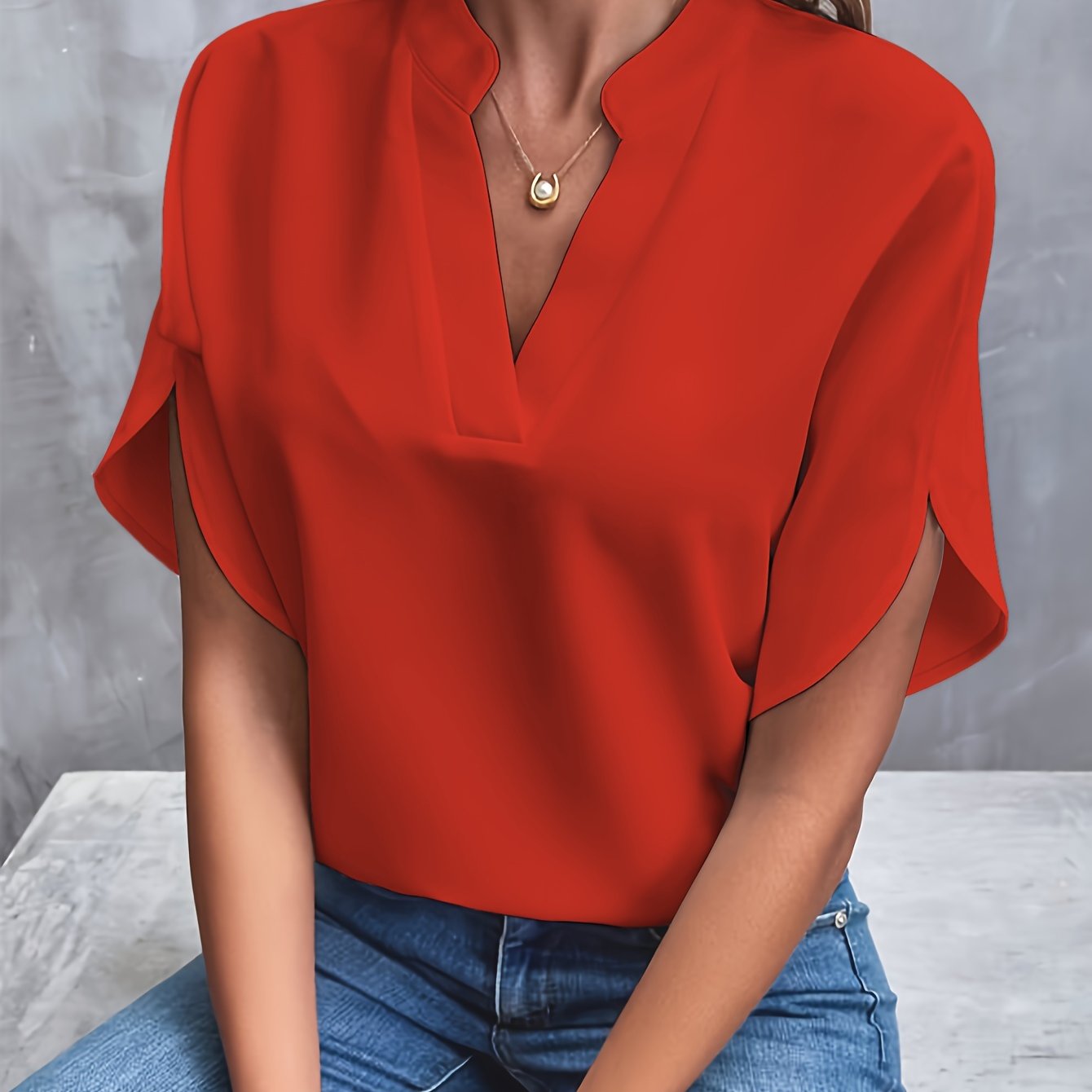 Marceau Toronto | Vivian blouse élégante pour femme à la coupe flatteuse