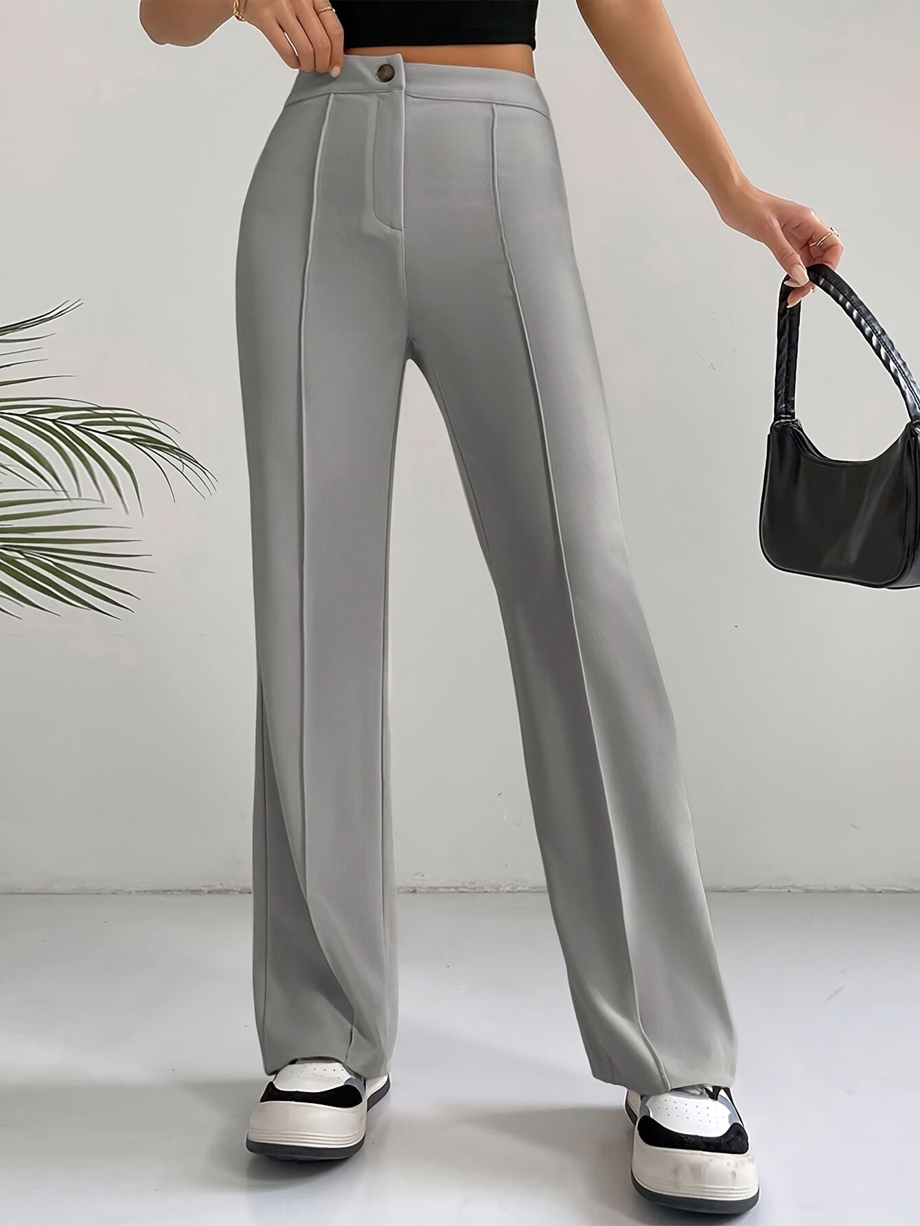Marceau Toronto | Pantalon élégant à taille haute et pinces