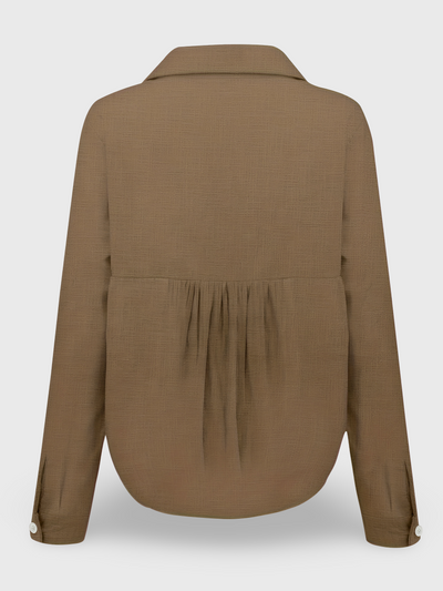 Marceau Toronto | Cloé blouse légère en lin pour un style naturel et raffiné