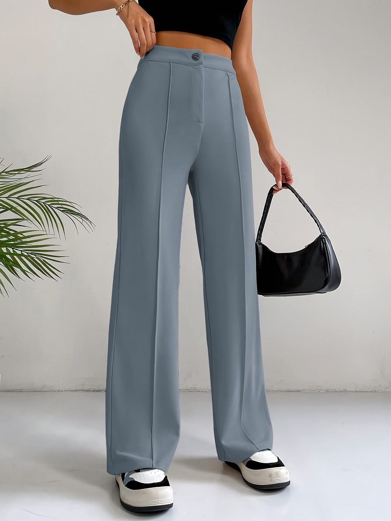 Marceau Toronto | Pantalon élégant à taille haute et pinces