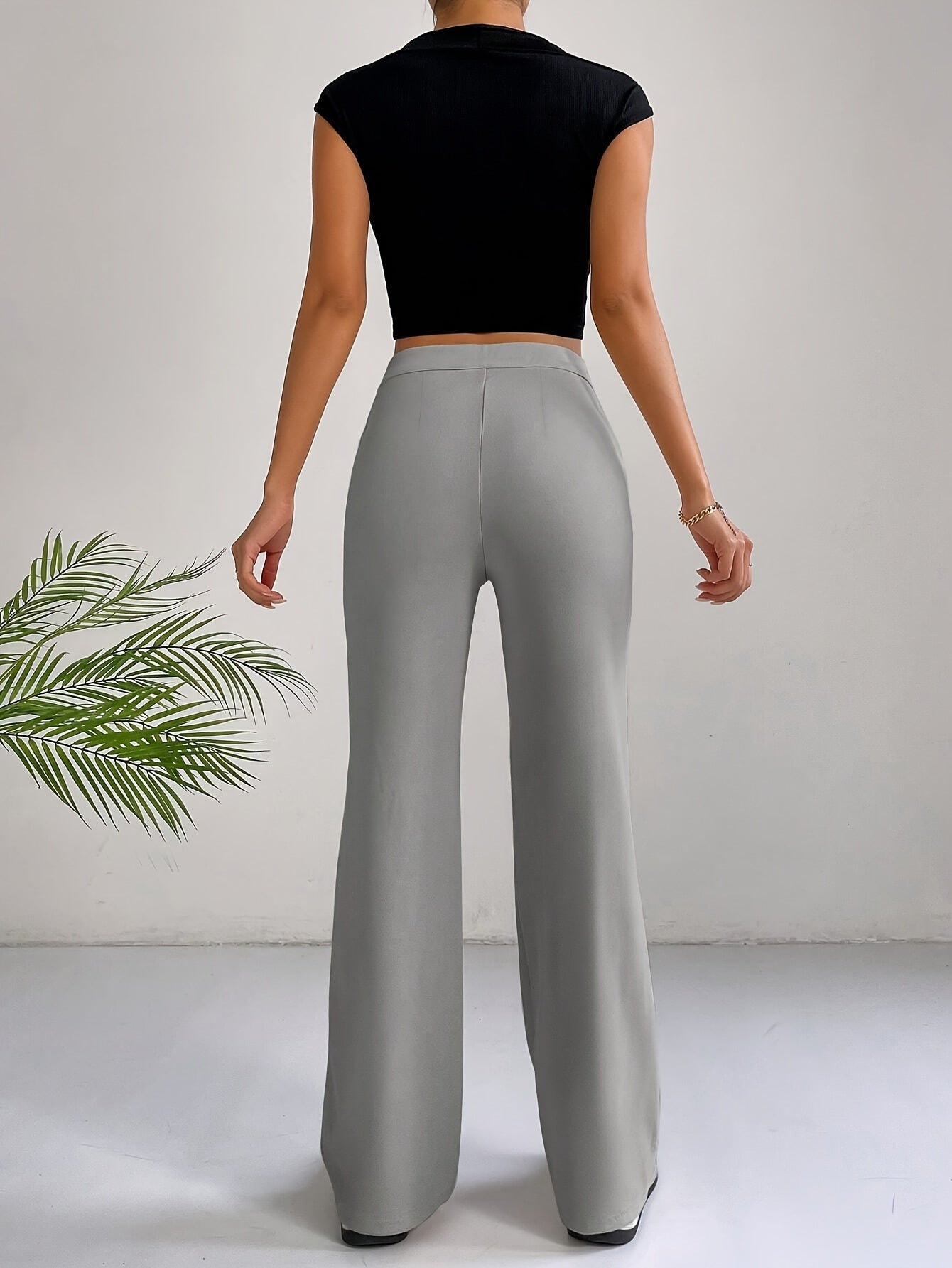 Marceau Toronto | Pantalon élégant à taille haute et pinces