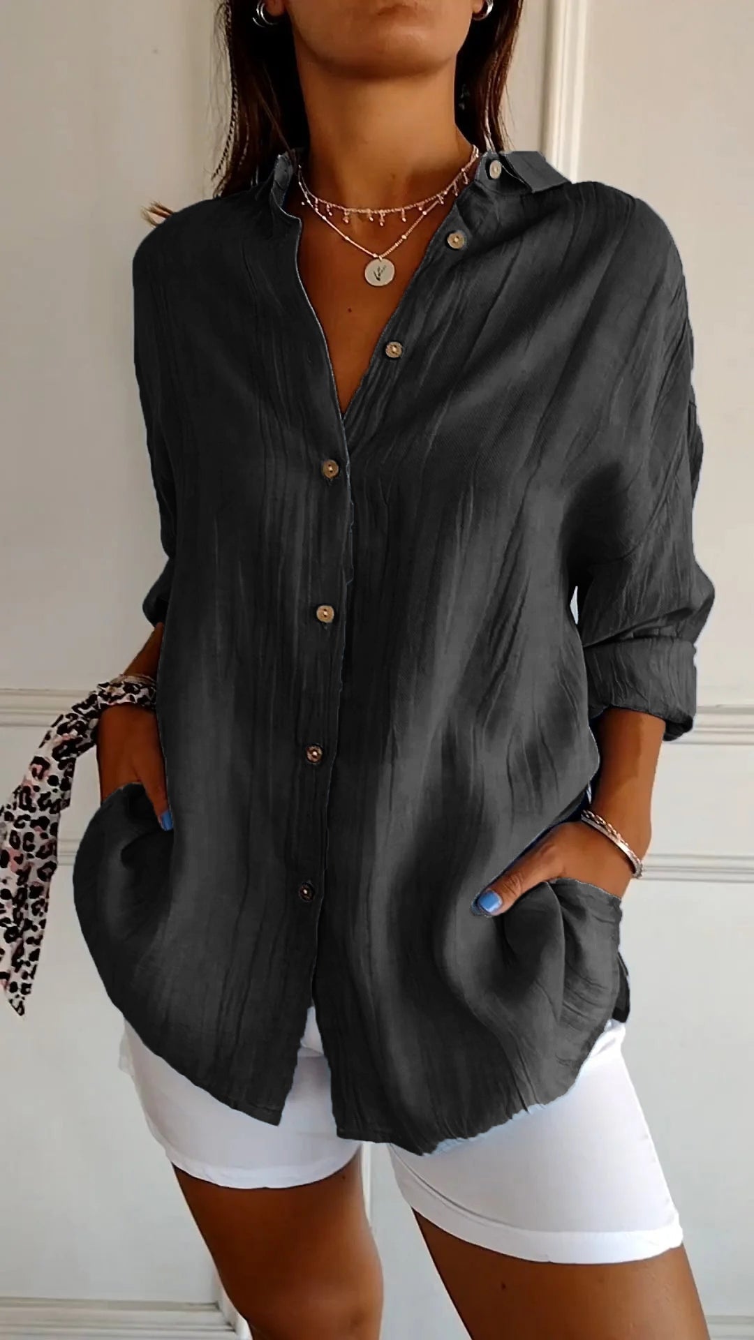 Marceau Toronto | Krisha Blouse Oversized Élégante