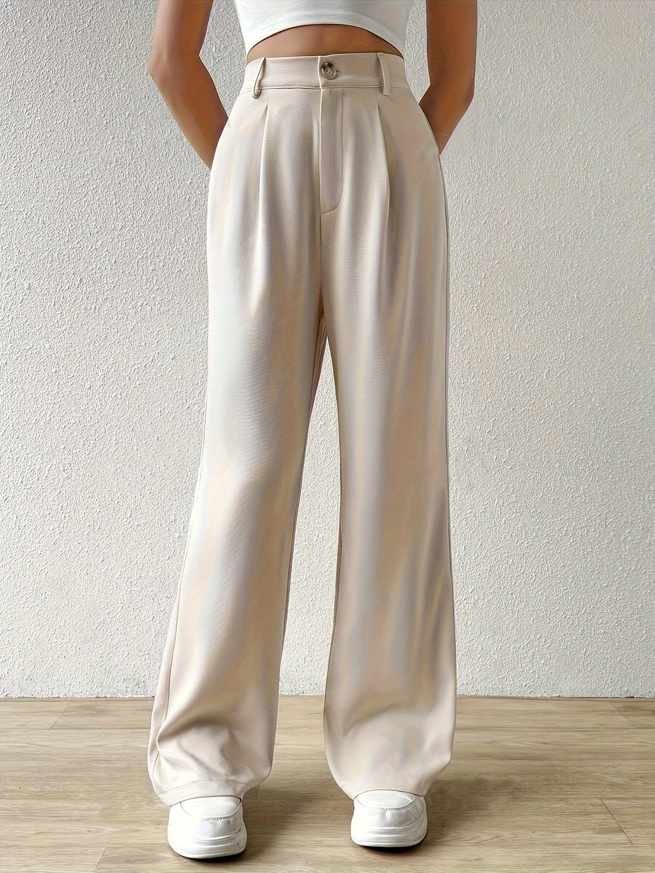 Marceau Toronto | Pantalon droit couleur unie