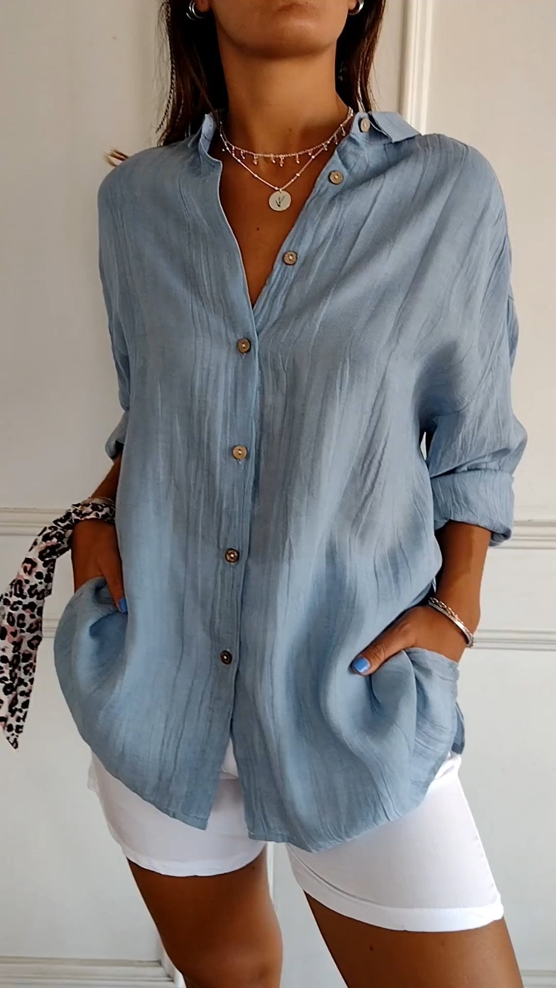 Marceau Toronto | Krisha Blouse Oversized Élégante